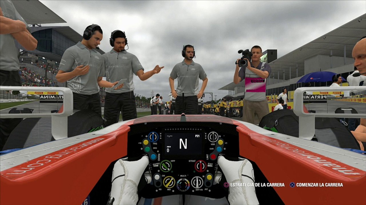 F1 2016 Gameplay LLUVIA | Gran Premio Japón | Circuito de Suzuka 2