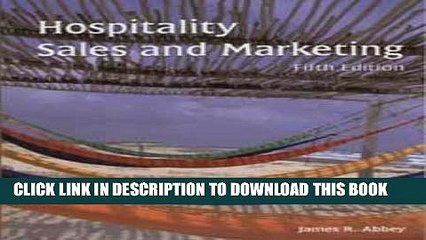 [PDF] Hospitality Sales and Marketing, 5th Edition Popular Online