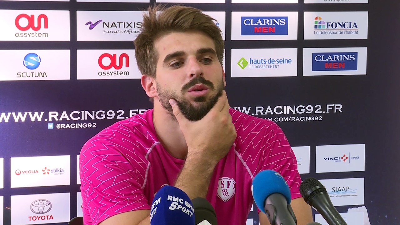 Top 14   Racing 92 - Stade Français: réactions de Hugo Bonneval