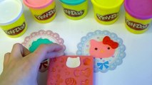 Play-Doh HELLO KITTY craft plastiline playdough by Unboxingsurpriseegg