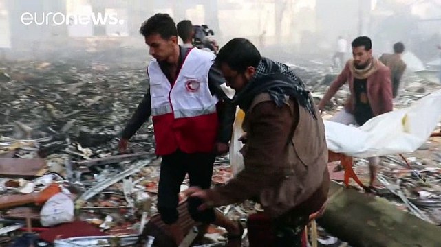 Yemen'de cenaze törenine hava saldırısı: En az 140 ölü