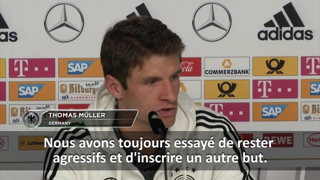 Qualif. CdM 2018 - Müller: Nous nous sommes amusés