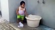 New Baby Funny Videos 2016   Indian Baby Washing Clothes   Whatsapp Video Latest
