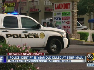 Police release name of man killed near Glendale strip mall