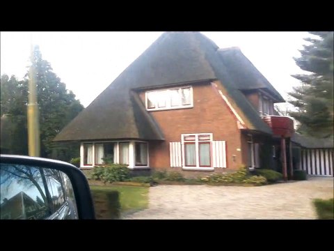 Driving on the streets of Epe Netherlands