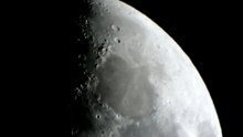 Moon 55% (8 October 2016) - Telescope