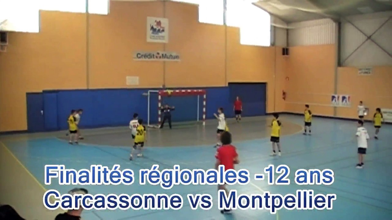 Handball U12 Finalité régionale Carcassonne vs Montpellier