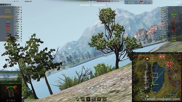 Чит-мод Поваленные деревья (Разрушенные объекты) на миникарте для WoT (0.9.16)