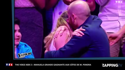 The Voice Kids 3 : Manuela remporte la finale aux côtés de M. Pokora ! (vidéo)