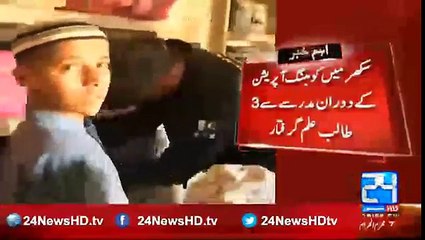 3 madrassa student arrested during combing operation in Sukkur
