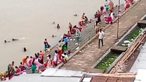 Hot Bathing in River,Bathing In 90 LITRES of CHILLI SAUCE,Couples Taking Sea Bath In Sea Beach,HD