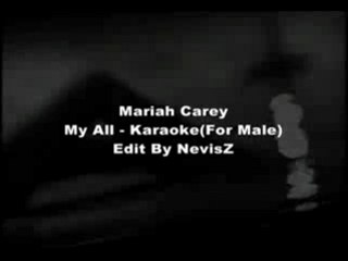 maria carey - My all-karaoké