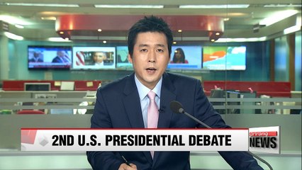 Trump rules out quitting over crude remarks; 2nd debate set for Sunday
