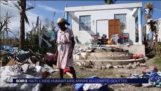 Ouragan Matthew : l'aide humanitaire commence à arriver en Haïti
