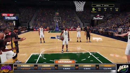 NBA 2K16  -- Modo * MyCareer *-- (Play-offs 2020) [Los Ángeles Lakers] (15)