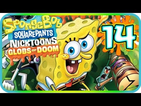 SpongeBob SquarePants & Nicktoons: Globs of Doom Walkthrough Part 14 (PS2, Wii) 100% Level 5 - 2
