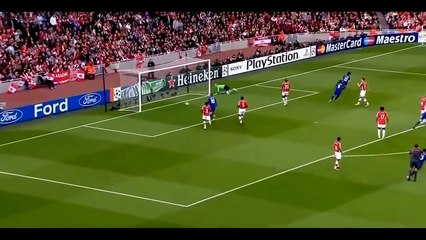 Cristiano Ronaldo Free Kick Goal Man UTD vs Arsenal 05/05/2009