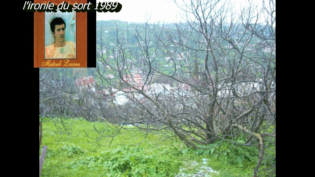 Kabylie :Matoub Lounès 1989 [paysages de Taourirt Moussa]