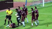 football VIOLENCE - Referee Knocks Out Player