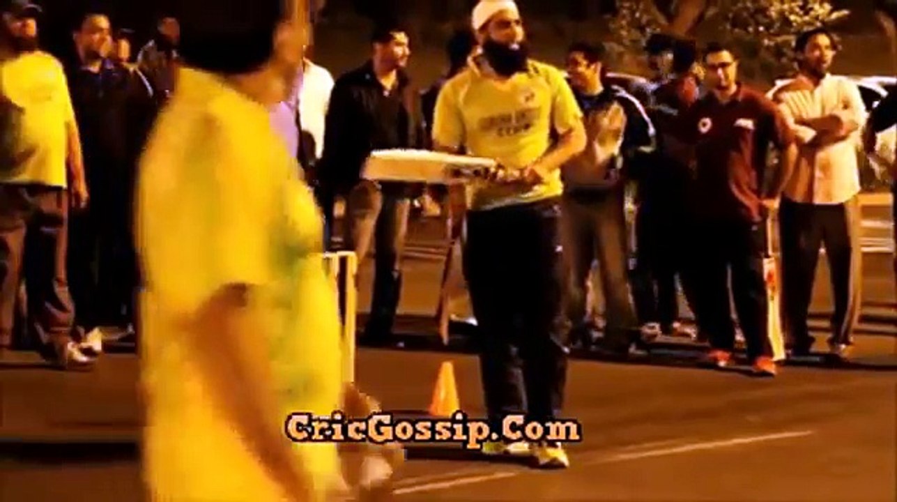 Mohammed Yusuf Playing Street Cricket Tape Ball