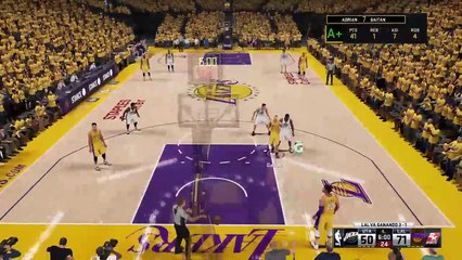 NBA 2K16  -- Modo * MyCareer *-- (Play-offs 2020) [Los Ángeles Lakers] (19)