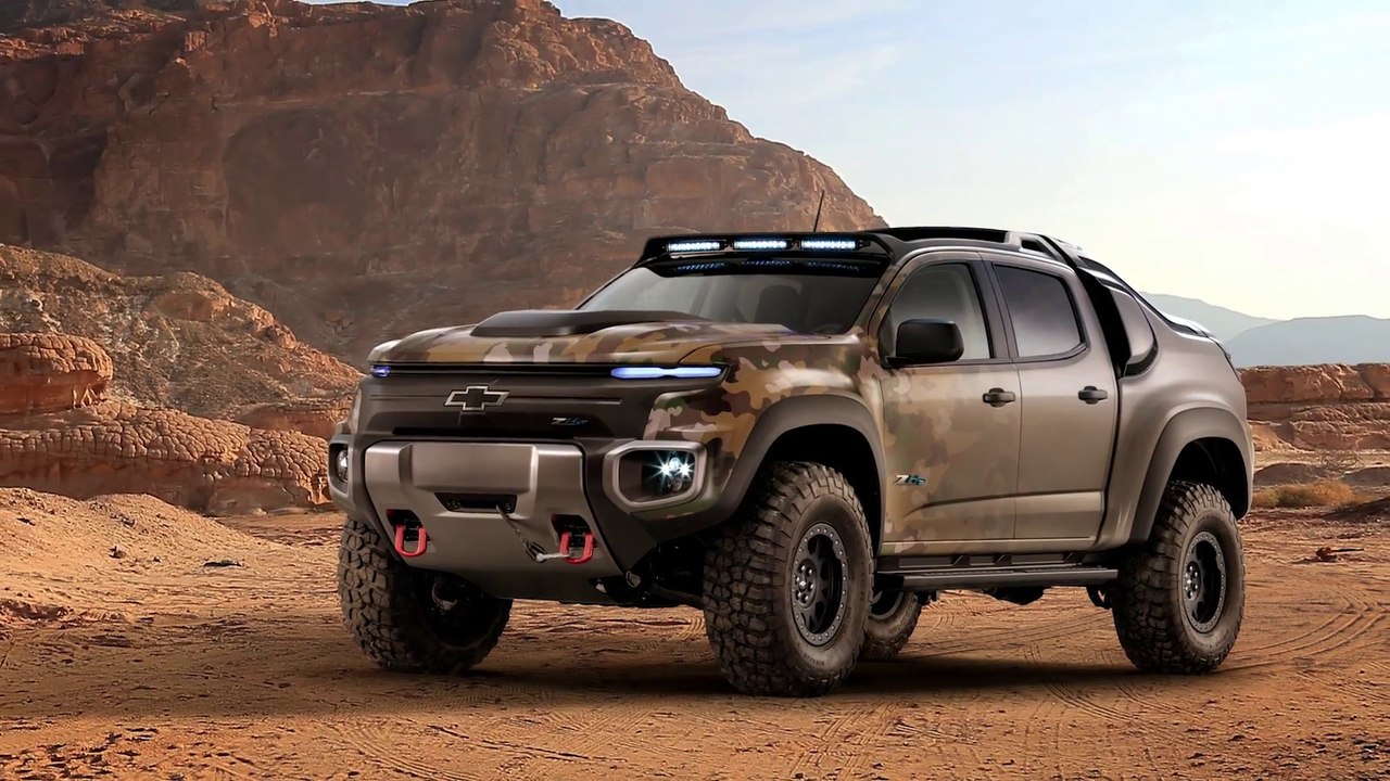 The Chevrolet Colorado ZH2 fuel cell