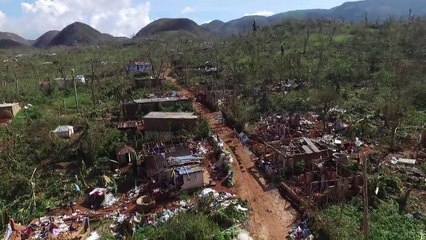 هايتي تواجه أزمة انسانية حادة بعد الاعصار ماثيو