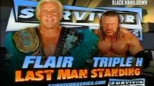 WWE Survivor Series 2005 - Ric Flair vs Triple H