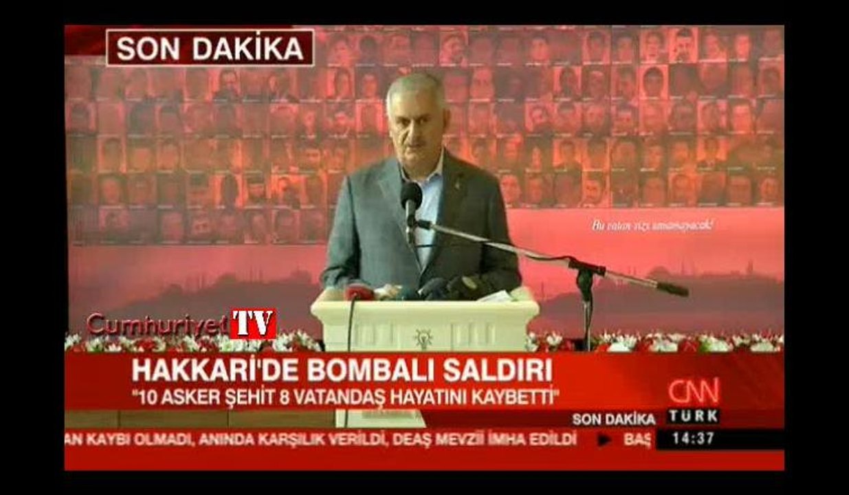 Binali Yıldırım iki soruyu yanıtsız bıraktı