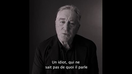 Robert De Niro se lache sur Donald Trump