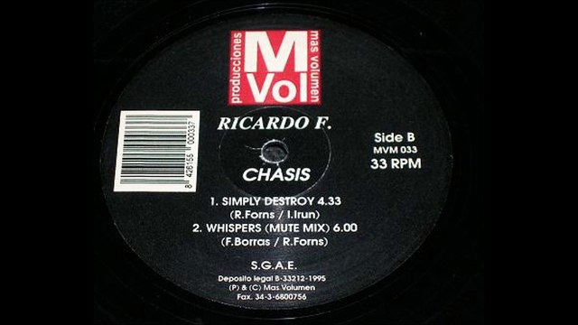 Chasis Feat. Ricardo F - Simply Destroy (B1)