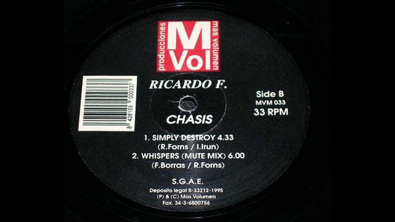 Chasis Feat. Ricardo F - Simply Destroy (B1)