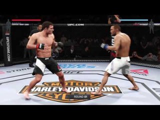 Michael Bisping vs Dan Henderson 2 - Full Fight (Simulation)