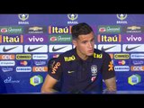 Seleção Brasileira: Coletiva Philippe Coutinho e Gabriel Jesus - 08/10/2016