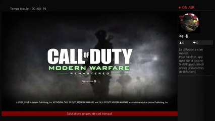 Call of duty moderne warfar remasterised!