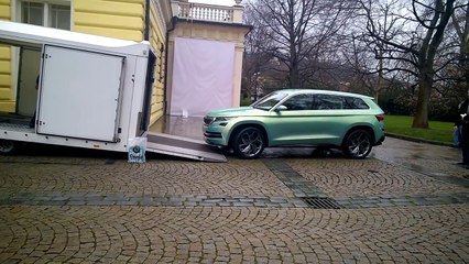 Skoda`nın Yeni SUV Modeli VISION S Konsepti Yolda Görüntülendi