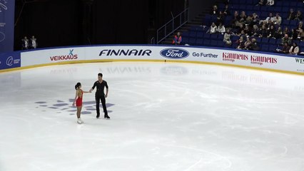 Emi HIRAI / Marien DE LA ASUNCION  FD Finlandia Trophy Espoo 2016