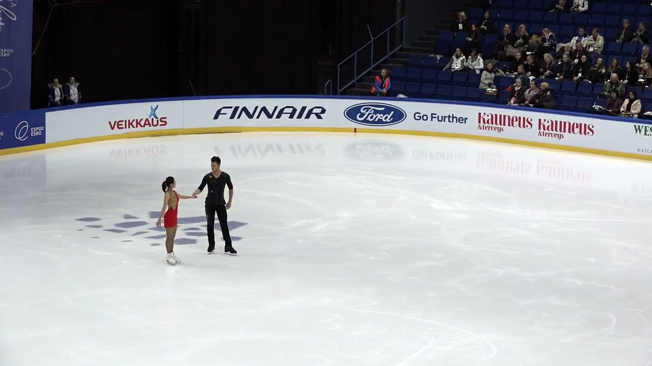 Emi HIRAI / Marien DE LA ASUNCION  FD Finlandia Trophy Espoo 2016