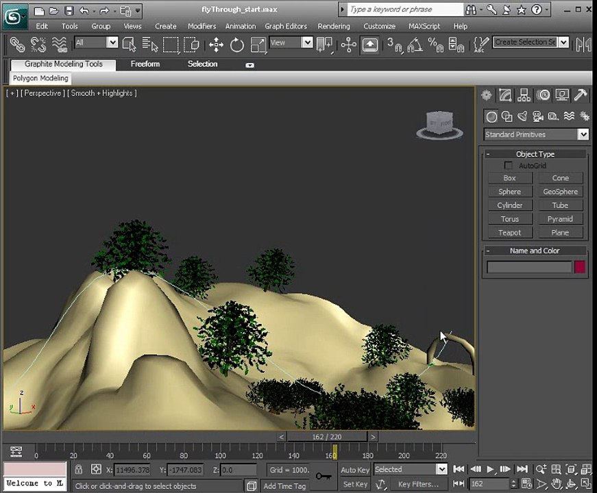 5. Animating a Fly-through