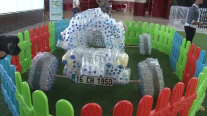 Pet Şişelerden Otomobil Yaptılar