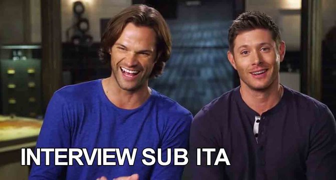 Supernatural Stars on Winning the EW Fall TV Cover Battle Cover Shoot Entertainment Weekly - SUB ITA