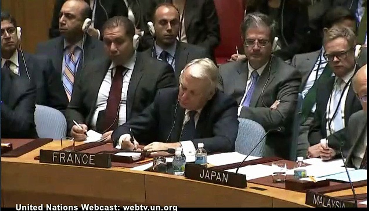 UNSC 08/10/2016 Syrie Russie sur le projet de résolution de la France