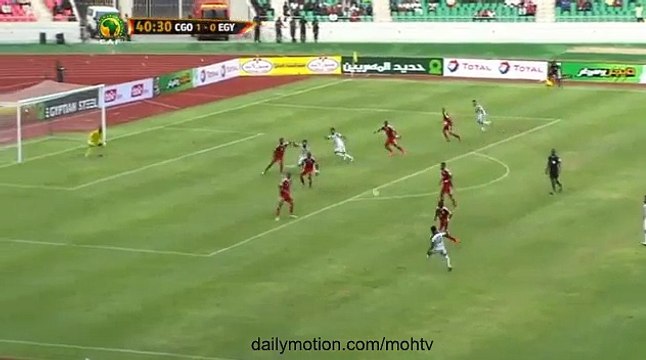 2016.10.09 اهداف مصر والكونغو 1-1 هدف محمد صلاح