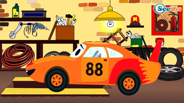 МУЛЬТИКИ МАШИНКИ Грузовик в мультфильмах про машинки - Строительные машинки для детей