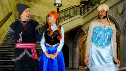 Hans Takes Elsas Place After He Kidnaps Frozen Elsa In Real Life.
