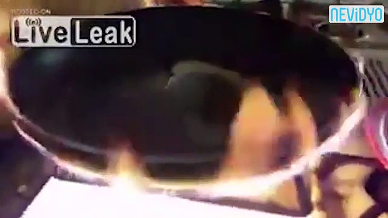 Bomba ile kahvaltı hazırladı!