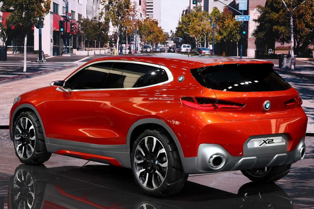 The new BMW X2 presented at 2016 Paris Motor Show