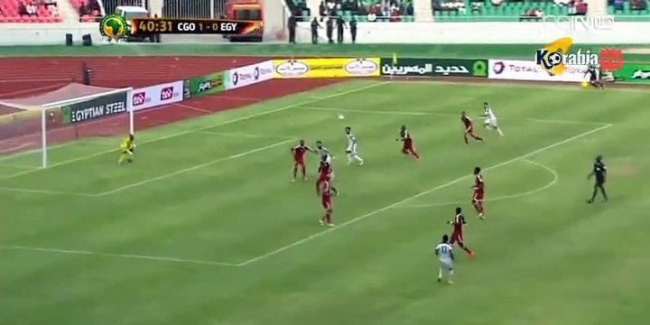 Mohamed Salah Goal HD - Congo 1-2 Egypt 09-10-2016 HD