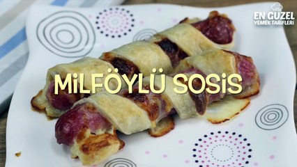 Sosisli Milföy Tarifi - En Güzel Yemek Tarifleri | En güzel Yemek Tarifleri