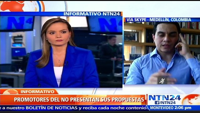 Congresista Federico Hoyos explica propuestas presentadas por el expresidente Uribe para modificar acuerdo de paz